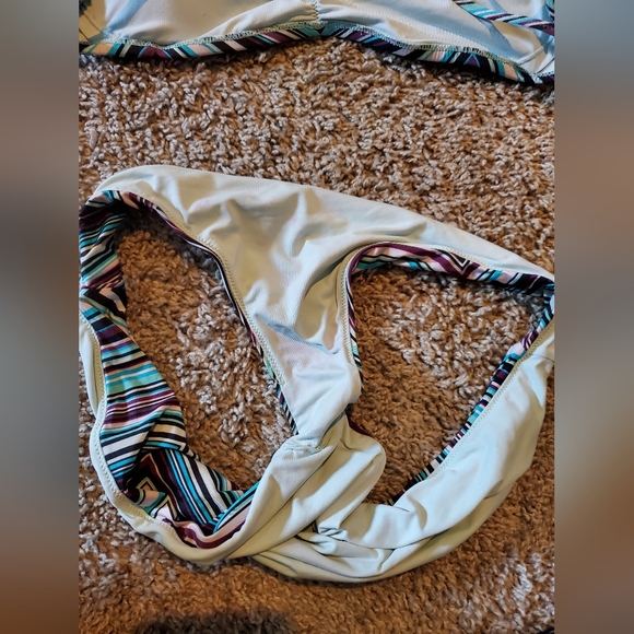 Striped Multicolor Bikini Set - Picture 3 of 3